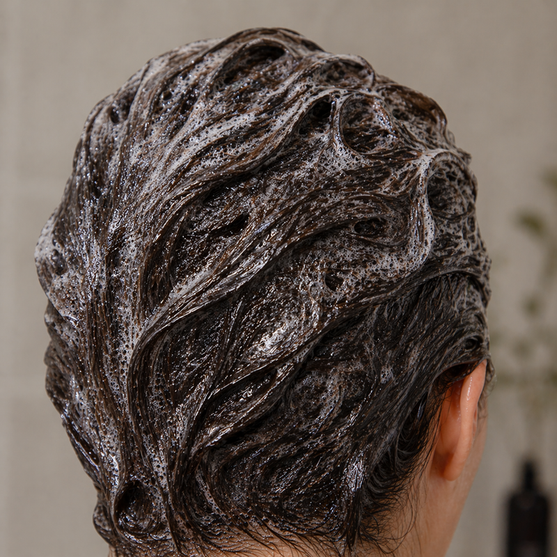 <p>Let the formula sit for 5–10 minutes to allow the color to fully develop and cover gray hair.</p>